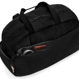Away Luggage Black Canvas "The Weekender"- Pre- Owned